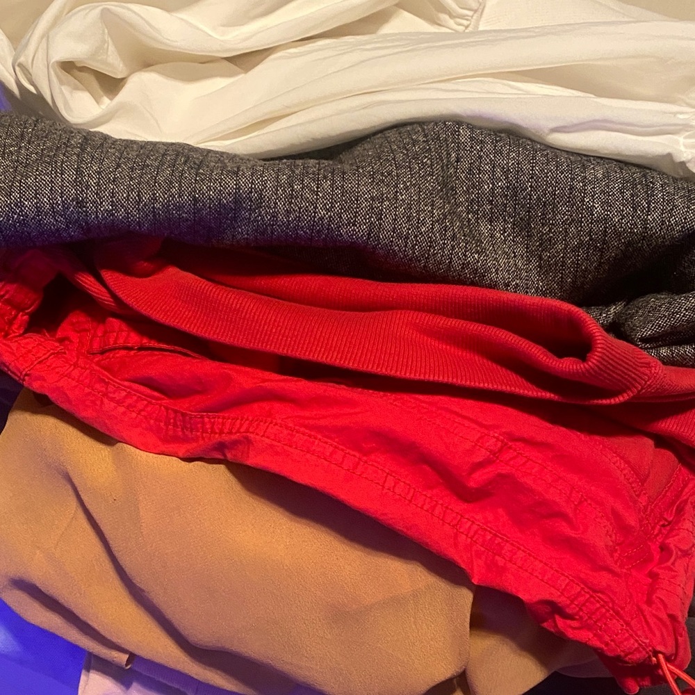 FP Movement by Free People Red, Gray, and Cream Dress jasmin bundle